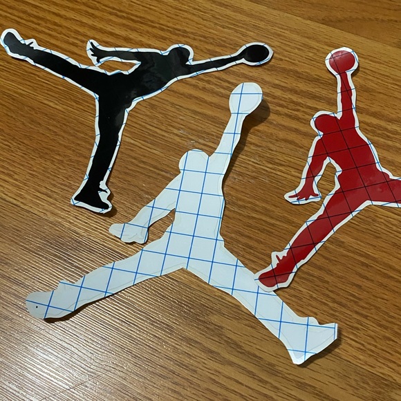 Jordan jumpman logo decal sticker size 6” - Picture 4 of 7